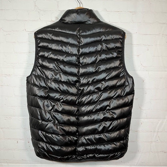 Activision Official Puffer Vest Mens Size Medium Black Full Zip Mock Neck - Picture 13 of 13